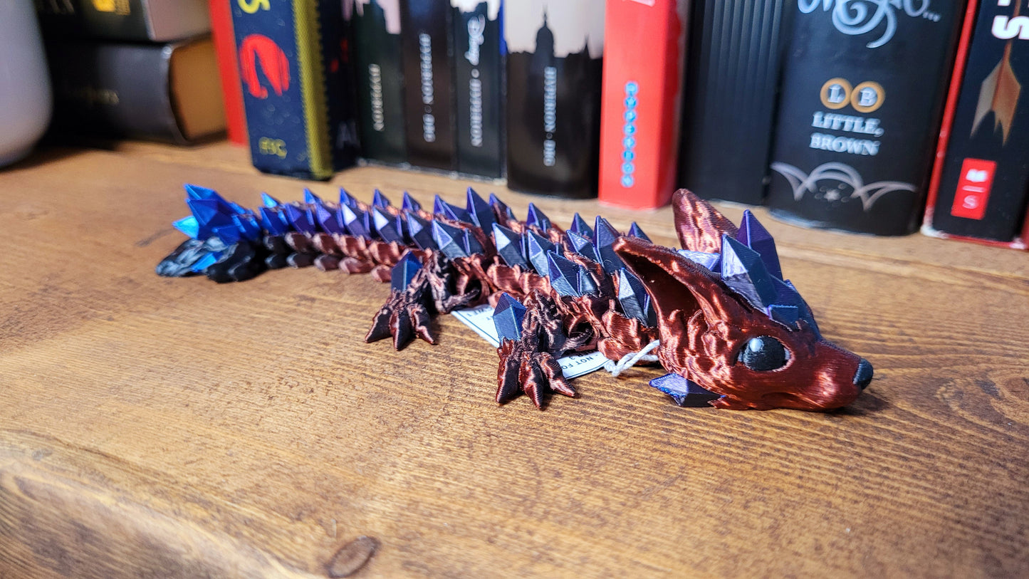 Baby Crystal Wolf Dragon