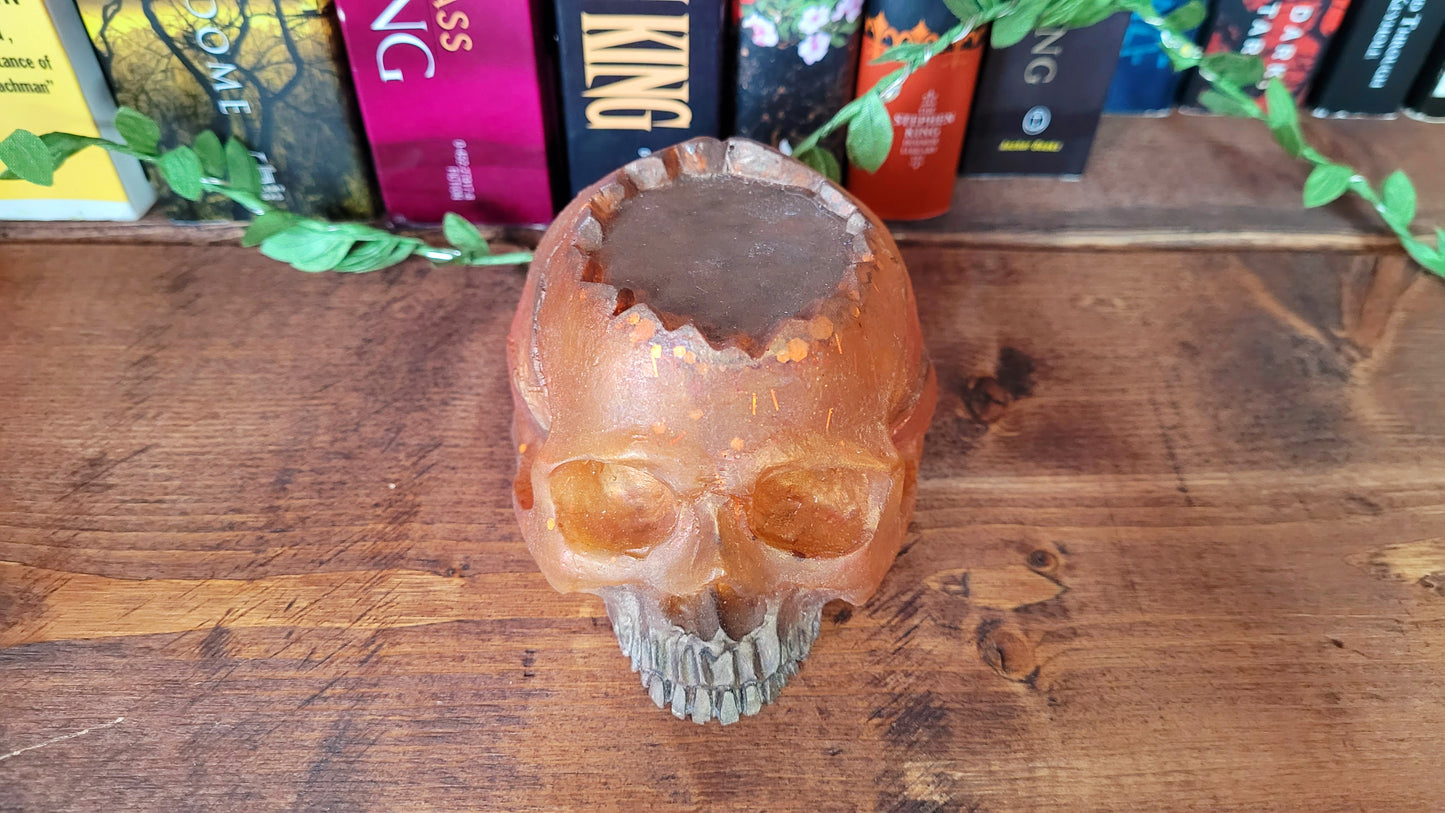 Skull Tea Light Holder
