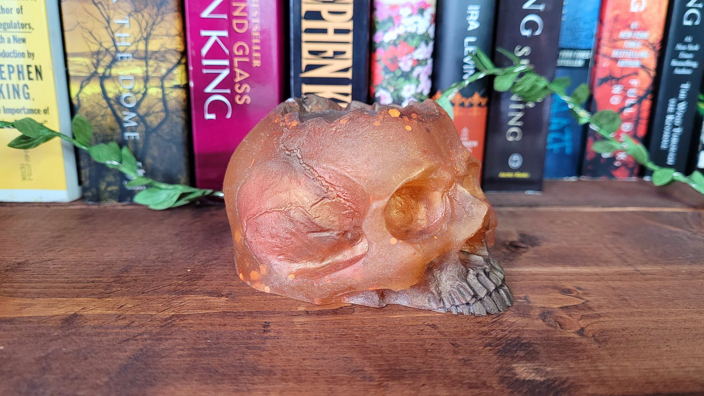 Skull Tea Light Holder