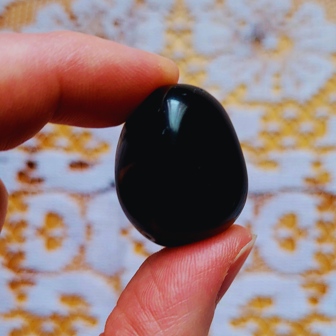 Obsidian Tumbled Stone