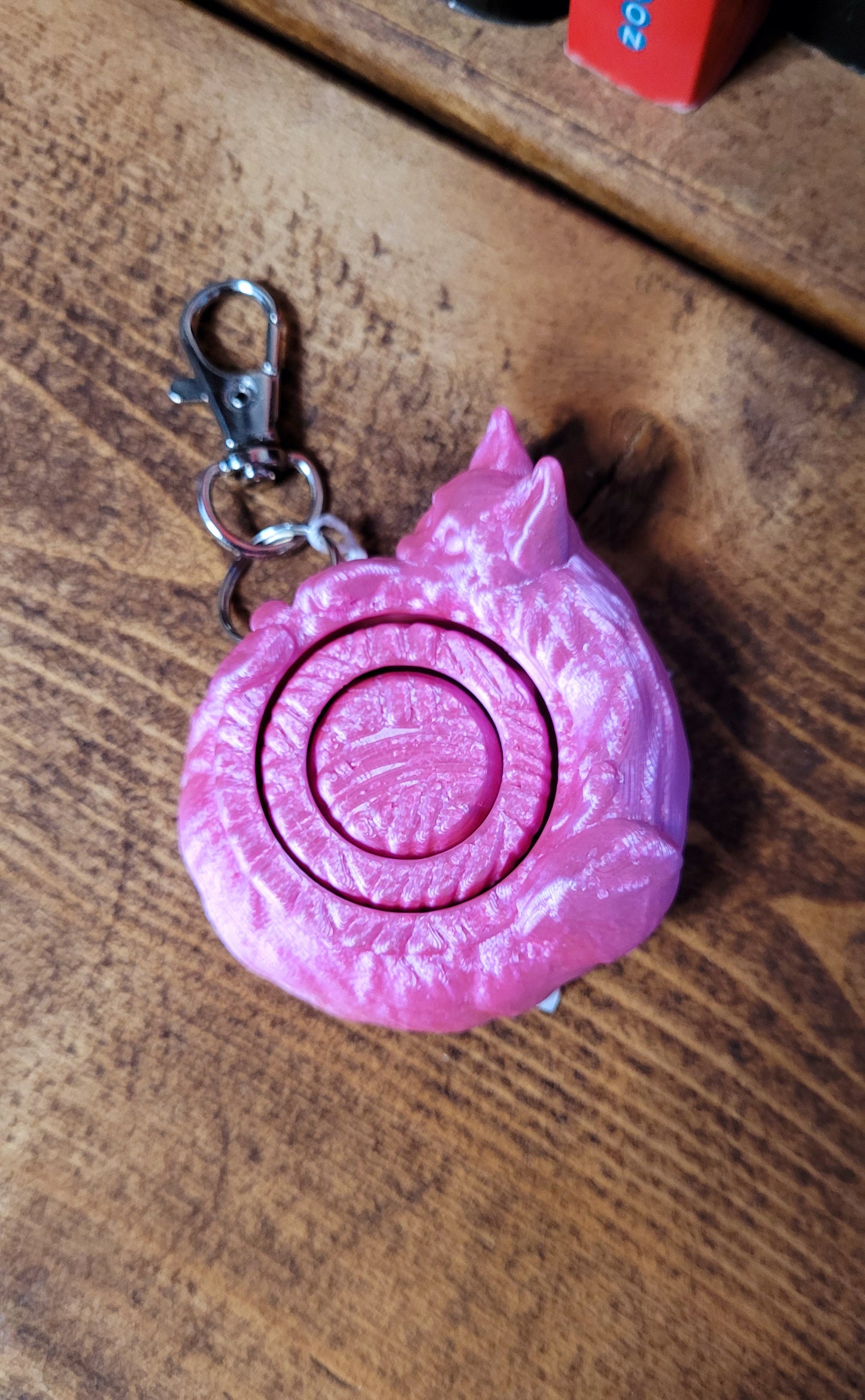 Cat Spinner Keychain