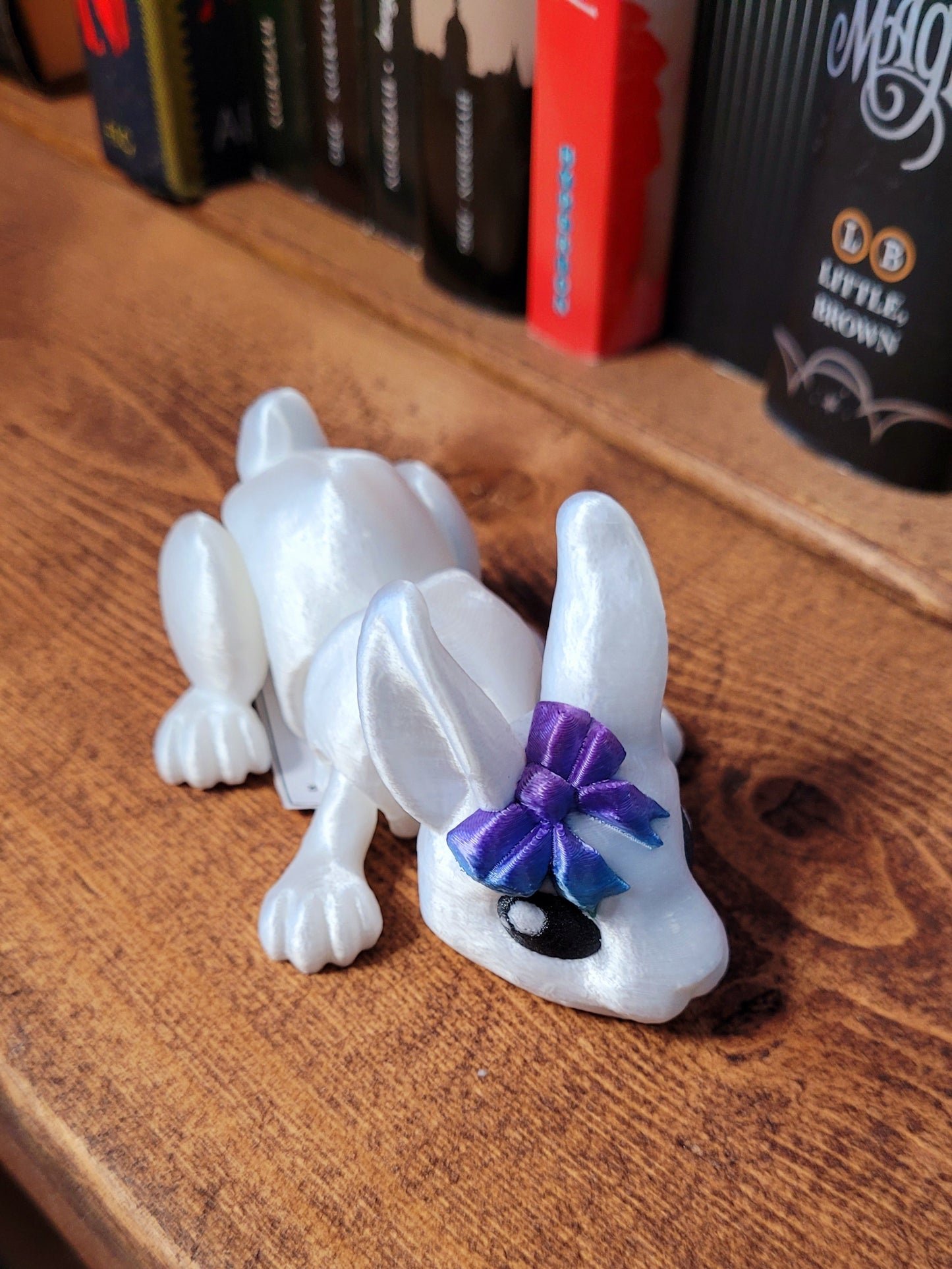 White Bunny with Bow