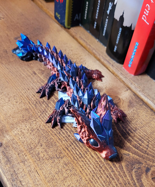 Baby Crystal Wolf Dragon
