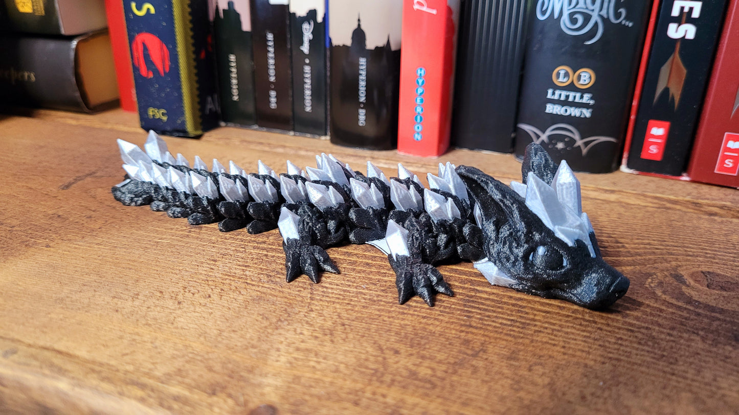 Baby Crystal Wolf Dragon