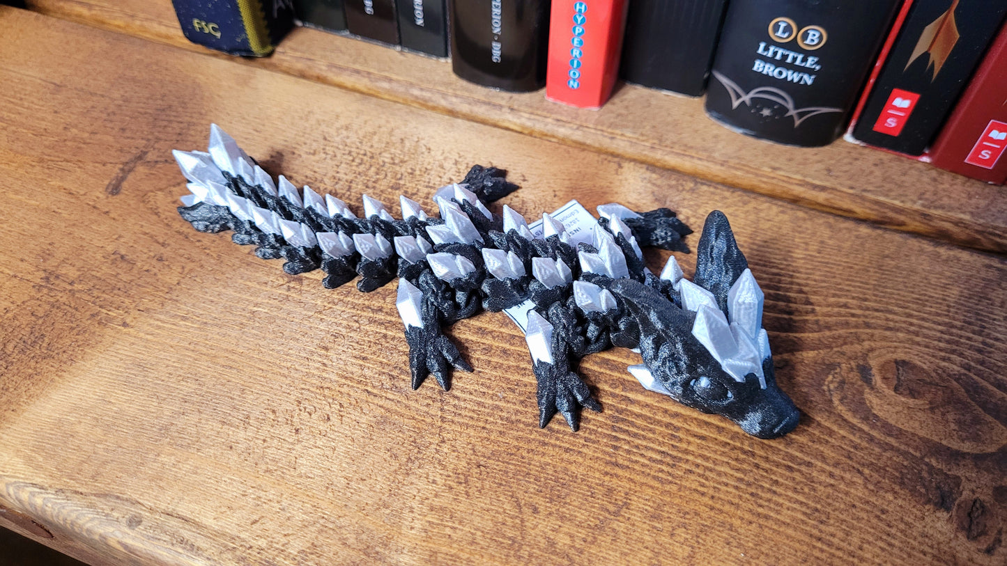 Baby Crystal Wolf Dragon