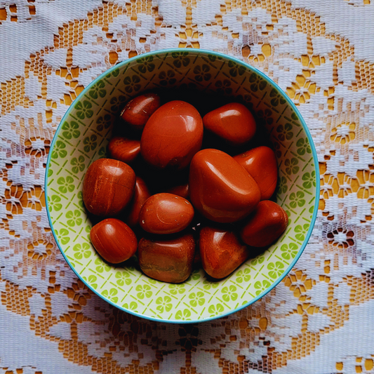 Red Jasper Tumbled Stone